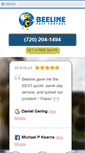 Mobile Screenshot of beelinepestcontroldenver.com